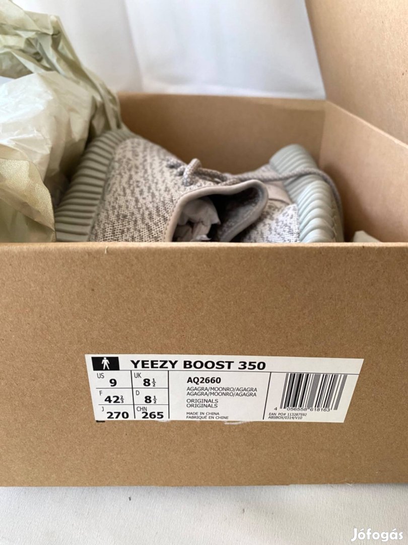 Egyszer használt eredeti Yeezy Adidas 42,5 méret