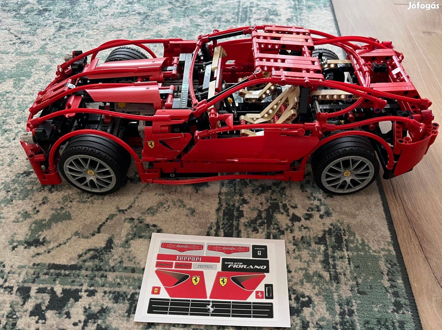 Egyszer összerakott LEGO Ferrari 599 GTB Fiorano 8145 eladó