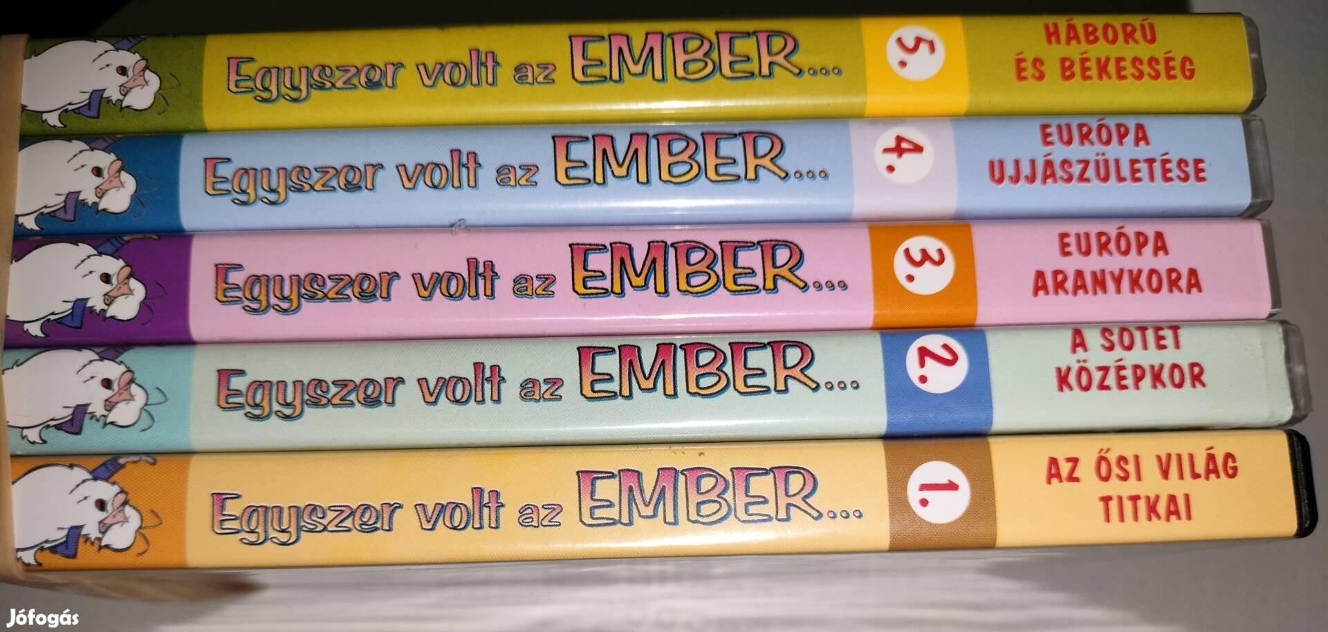 Egyszer volt az Ember ... 1-5 teljes sorozat dvd 5 lemezes