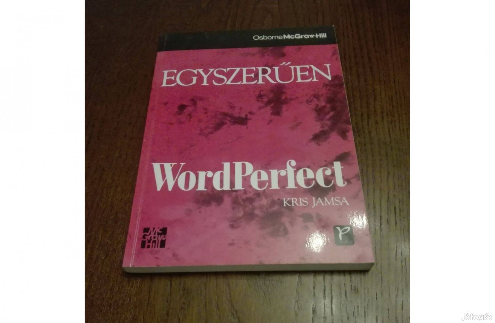 Egyszerűen Wordperfect program című könyv, alig használt
