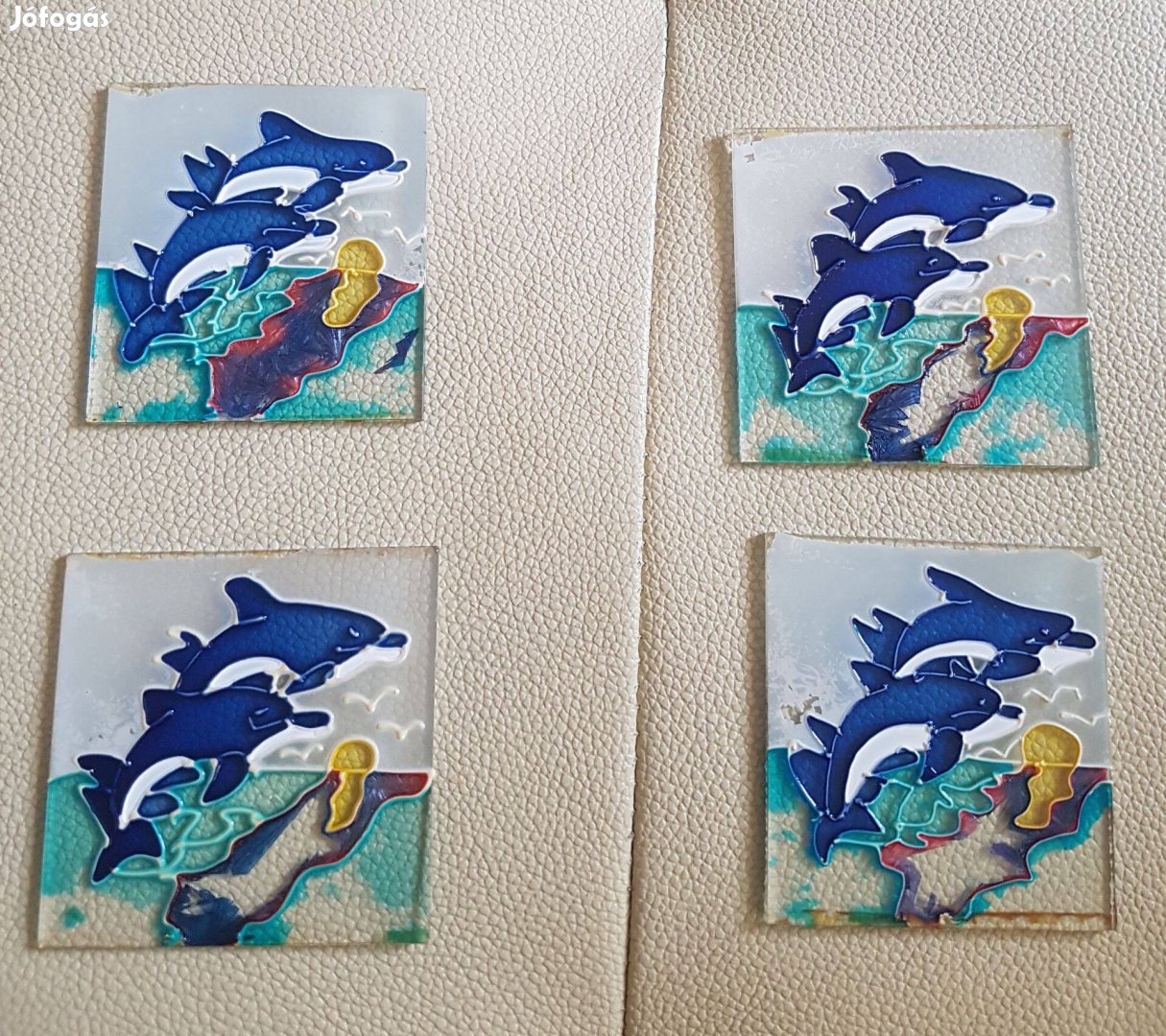 Együtt 1000Ft Festett dekor üveg lapok további kreativ