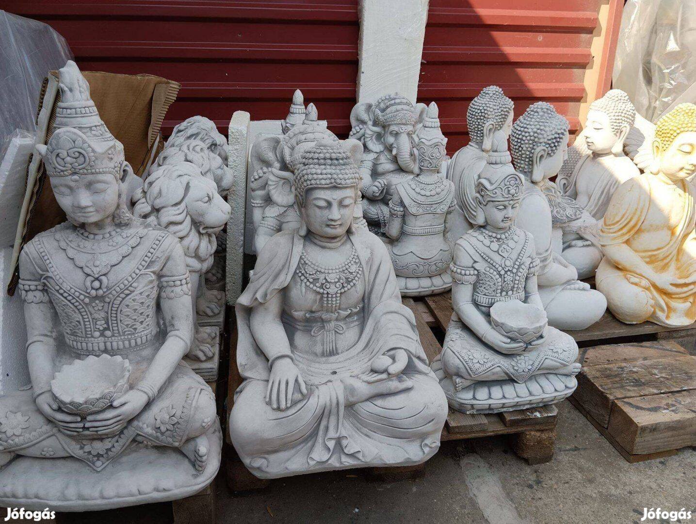 Egzotikus Kerti szobrok Buddha szobor Vecsésen Fagyálló műkő Nem beton