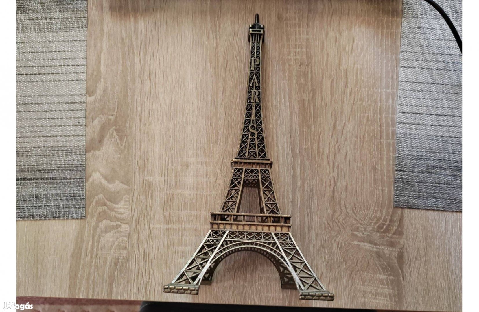 Eifel torony bronz színű 32 cm nagy Paris