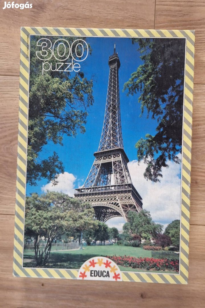 Eiffel torony 300db-os puzzle gyerekeknek