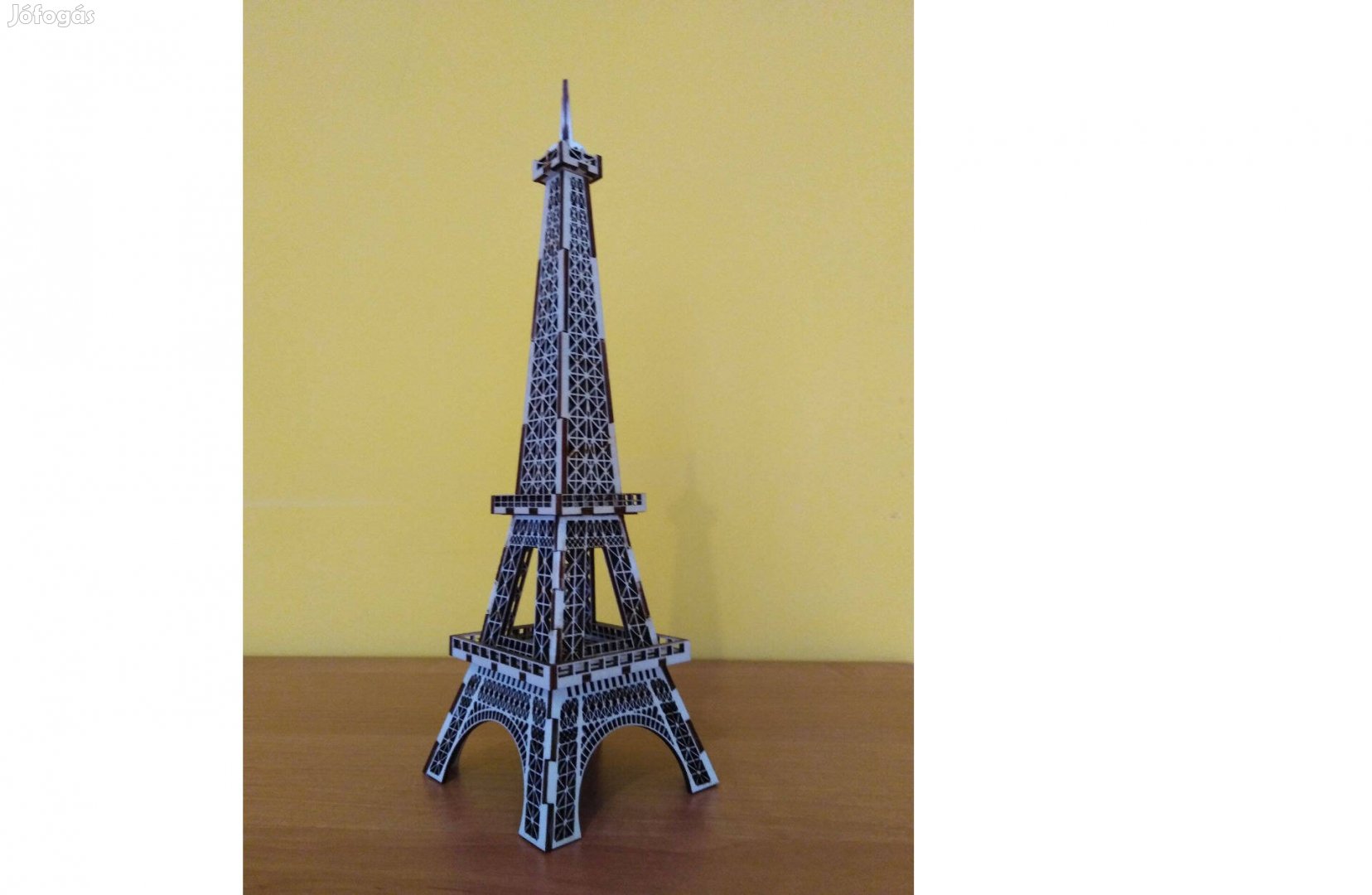 Eiffel-torony fából - nagy (17,5x63 cm)