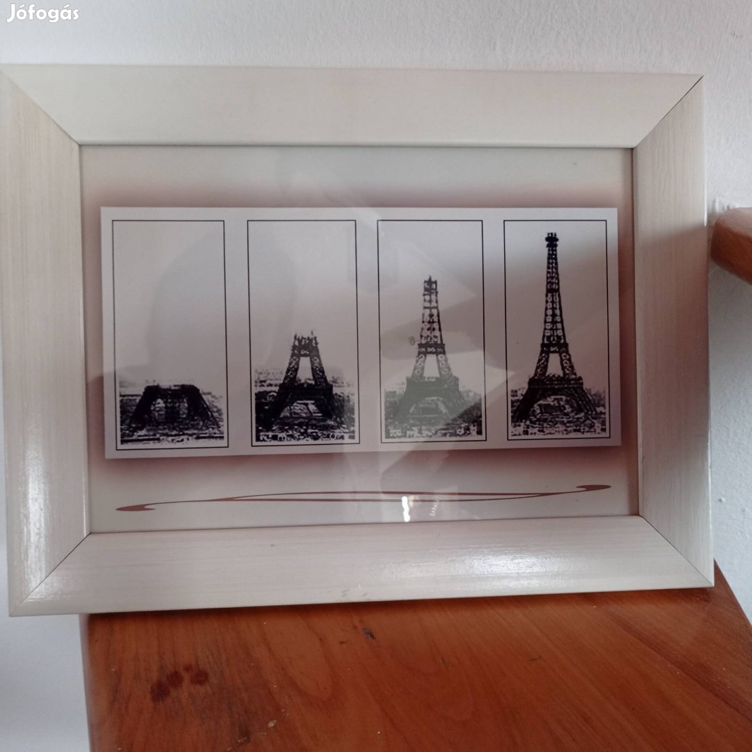 Eiffel torony kép keretezve