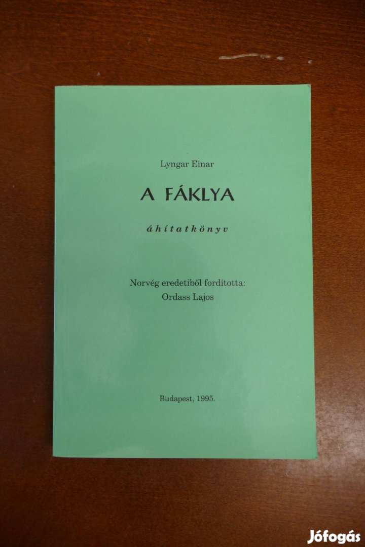 Einar Lyngar A fáklya áhítatkönyv