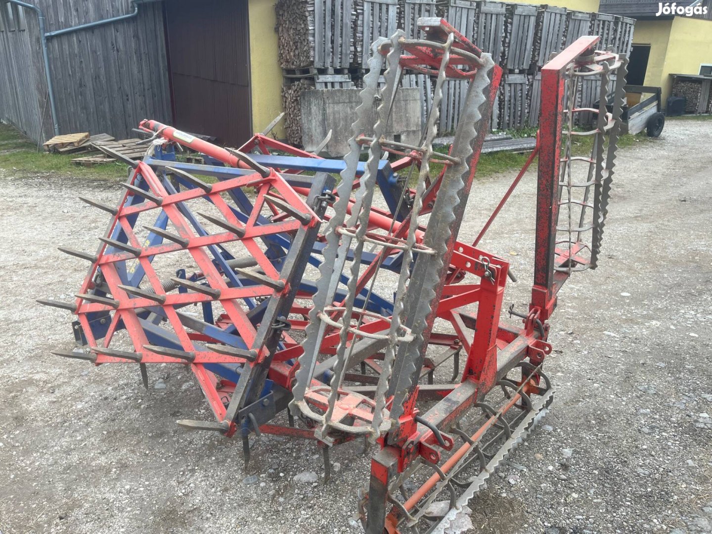 Einböck 330-as borona rögtörővel