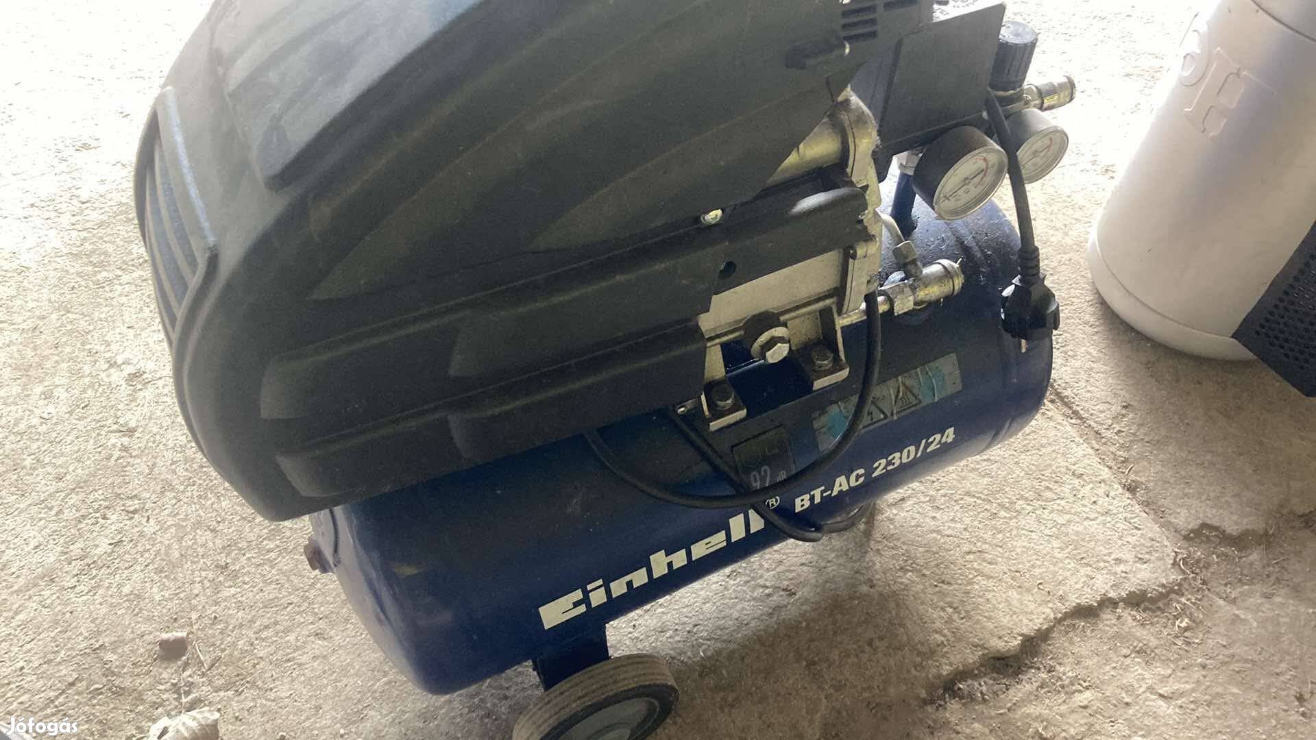 Einhell 24 literes olajos kompresszor!
