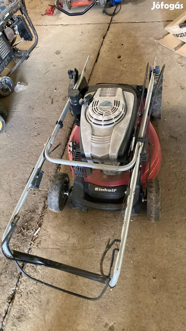 Einhell 6 lóerős, önjárós, önindítós, benzines fűnyíró!