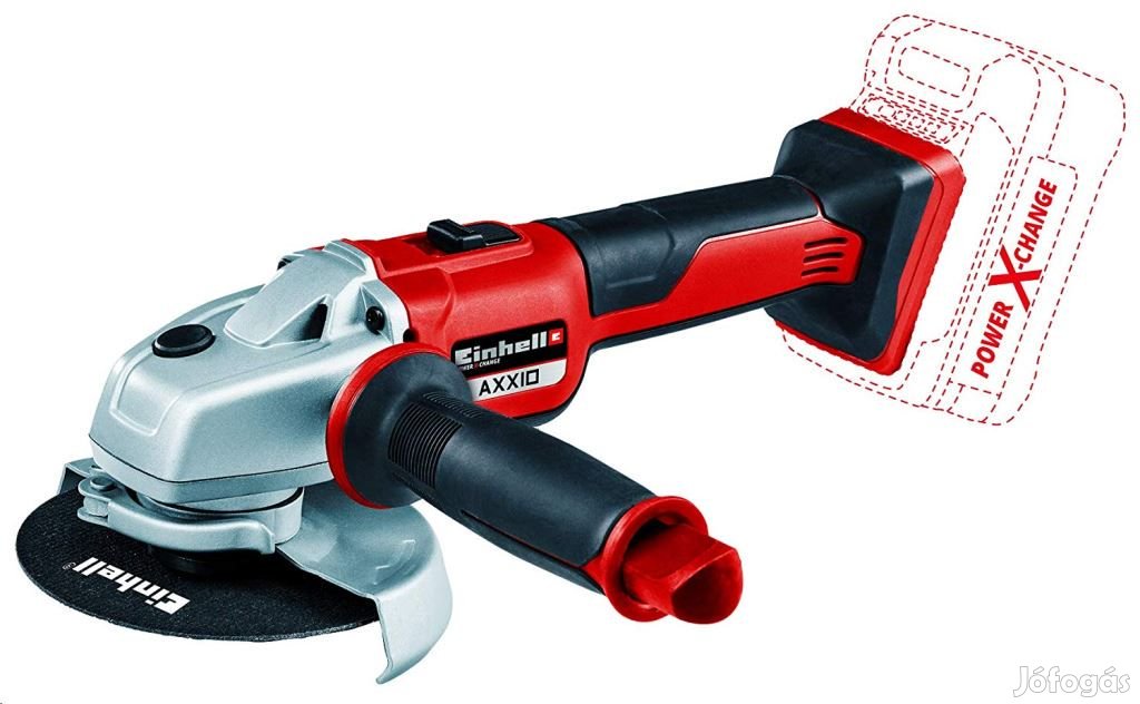 Einhell AXXIO 18/125 Akkus sarokcsiszoló, flex 125mm (akku és töltő né