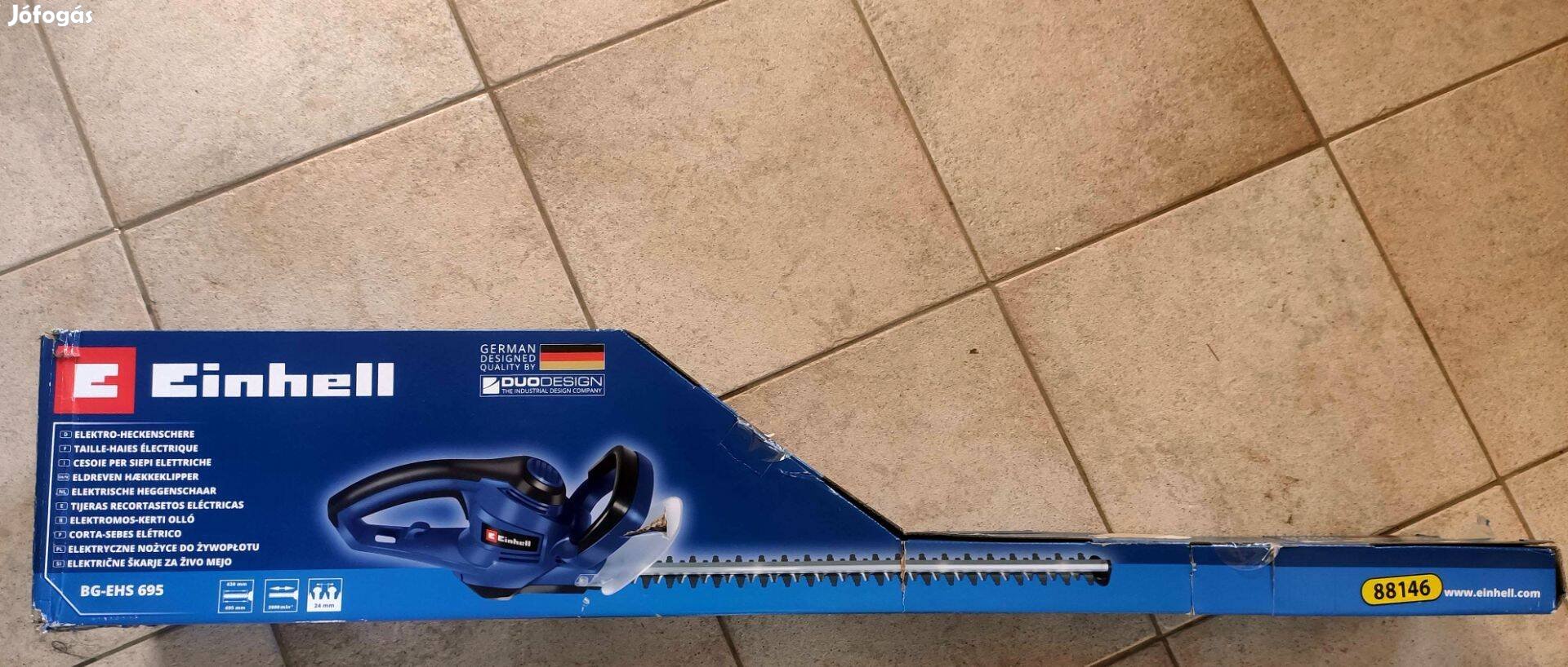 Einhell BG-EHS 695 sövény nyíró, vadonatúj, 600W, 69cm