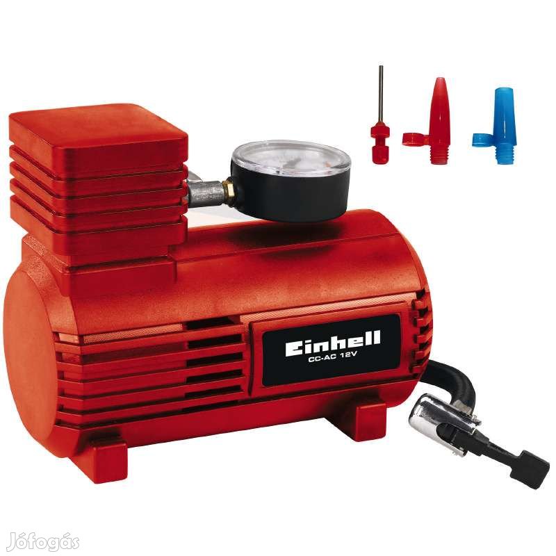 Einhell CC-AC 12V Autós kompresszor 18 Bar 12 V (2072112)