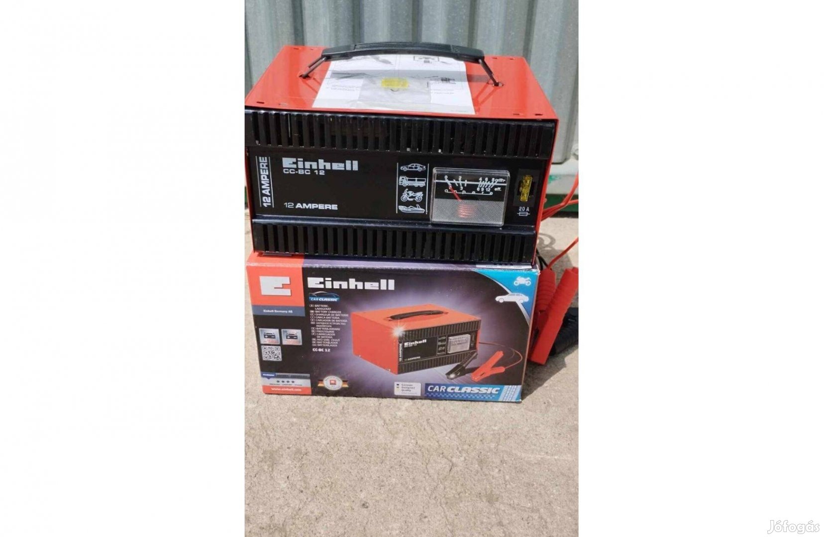 Einhell CC-BC12 akkumulátoro töltő eladó
