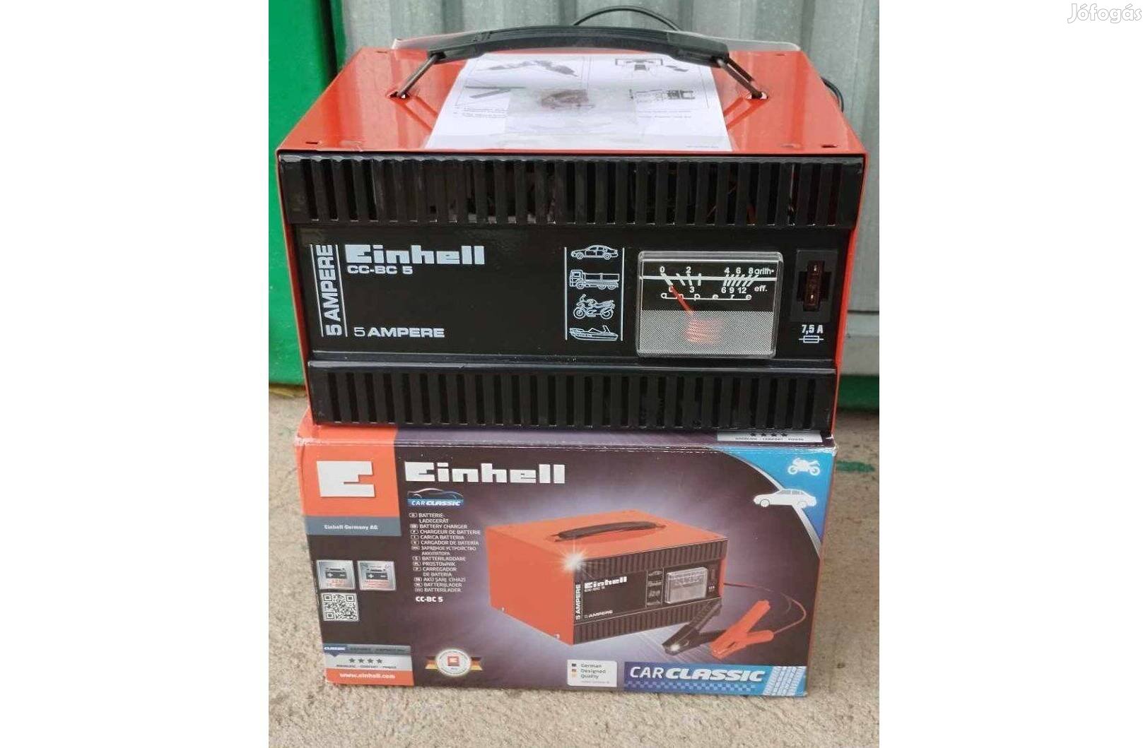 Einhell CC-BC5 akkumulátortöltő eladó 1121