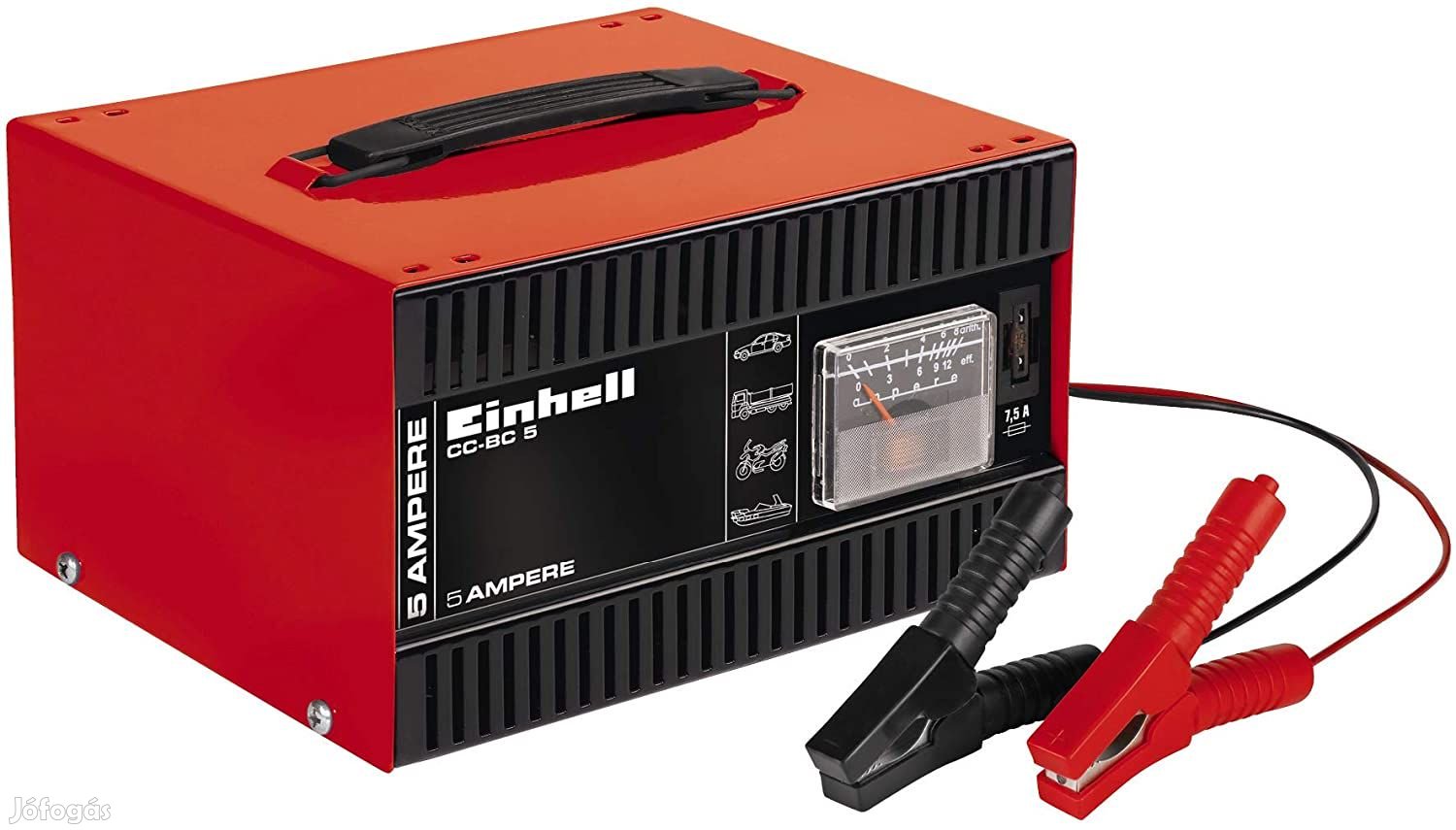 Einhell CC-BC 5 Akkutöltő készülék 16 - 80 Ah (1056121)