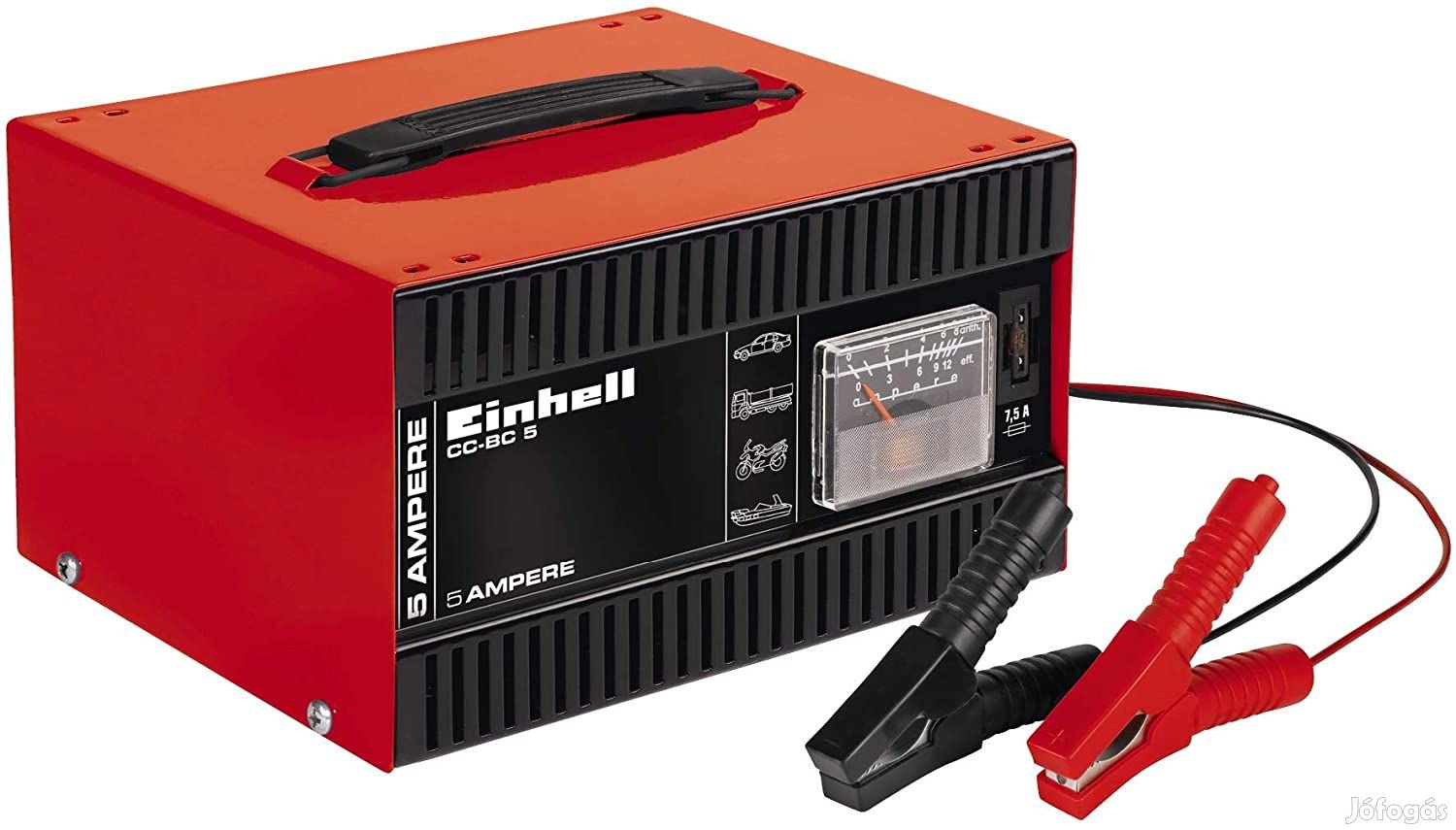 Einhell CC-BC 5 Akkutöltő készülék 16 - 80 Ah (1056121)