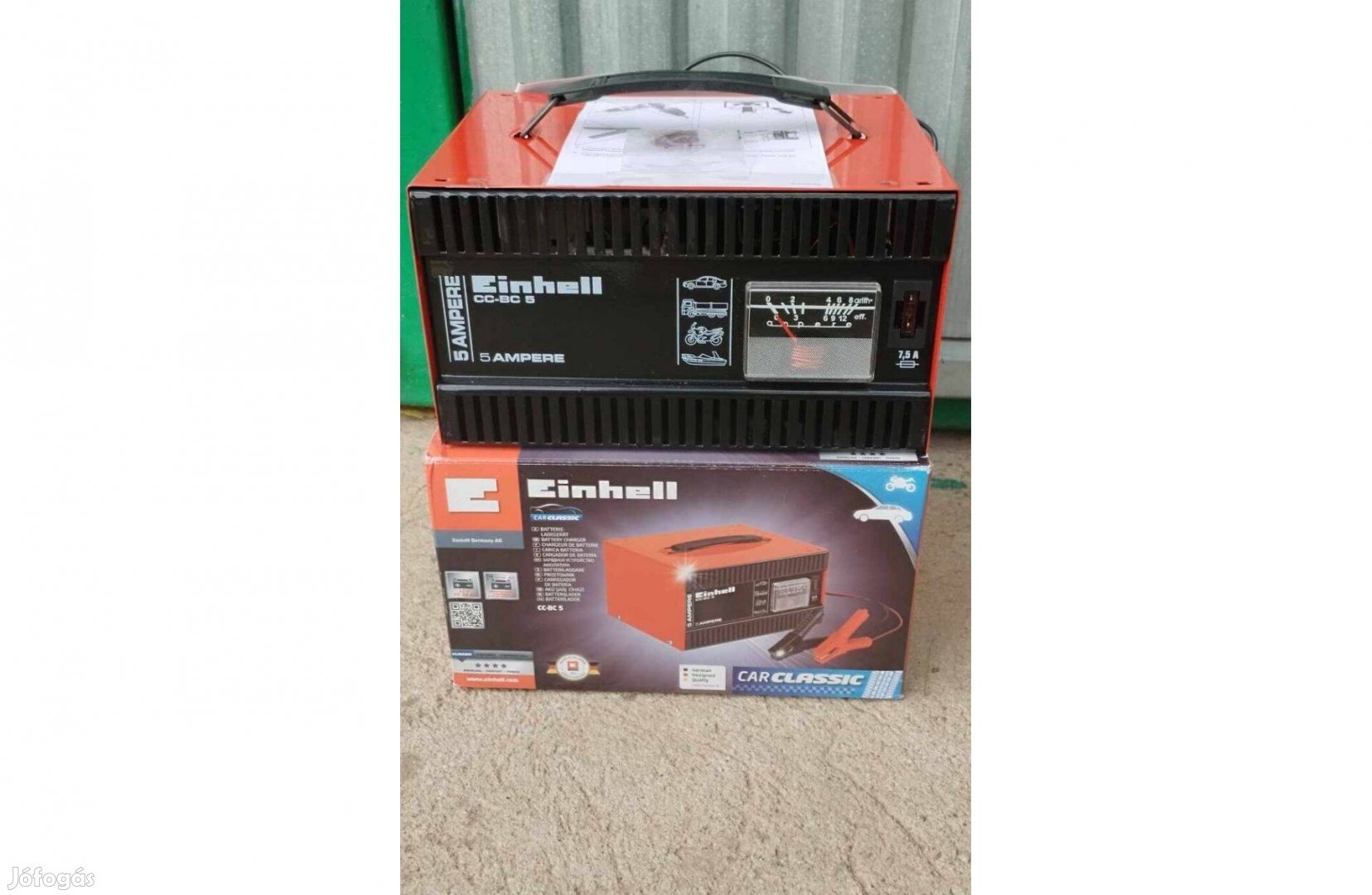 Einhell CC-BC 5 akkumulátor töltő eladó0317
