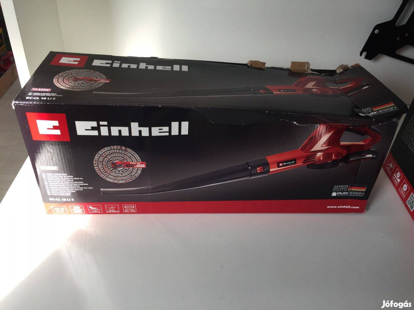 Einhell GE-CL 18 LI E Kit Lombfúvó 2,0Ah Akkuval (3433533)