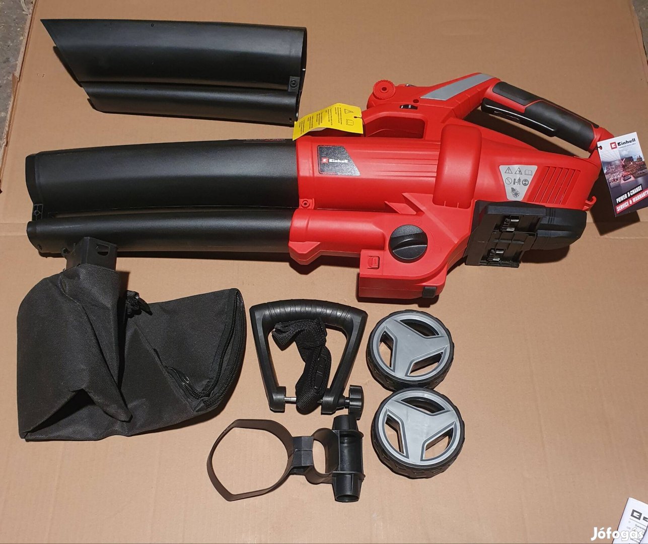 Einhell GE-CL 36 Li E-Solo Akkus lombszívó 1x használt