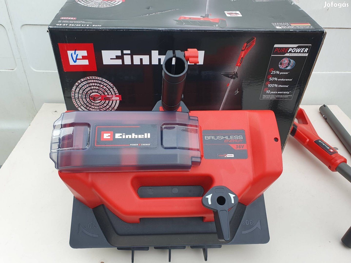 Einhell GE-ST 36/40 Li E-Solo akkus hómaró
