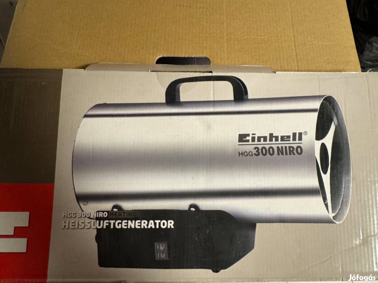 Einhell HGG 300 Nero gázos hőlégbefúvó eladó!