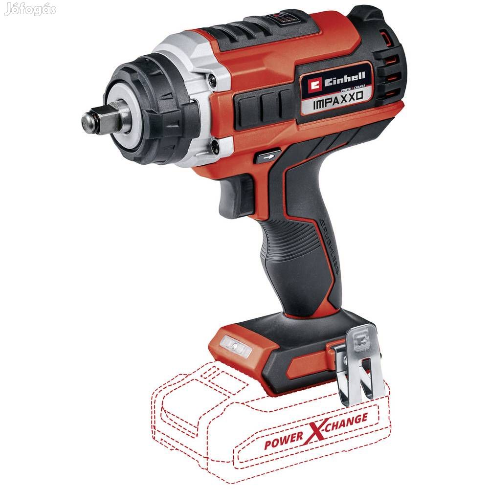 Einhell IMPAXXO 18/400 - Solo Akkus ütvecsavarozó 400Nm (akku és töltő