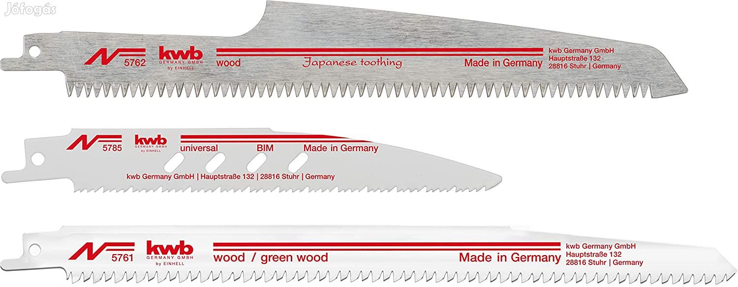 Einhell KWB orrfűrészlap készlet 3 db (49576105)