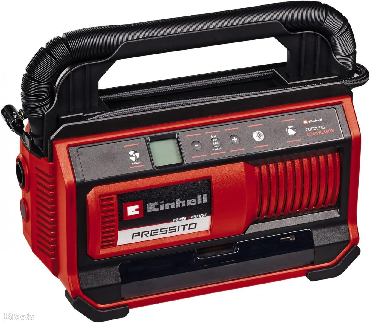 Einhell PRESSITO 18/25 - Solo Akkus kompresszor (akku és töltő nélkül)