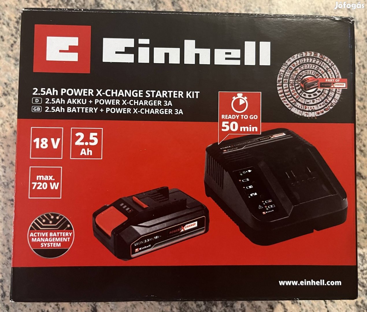 Einhell Power X-Change töltő