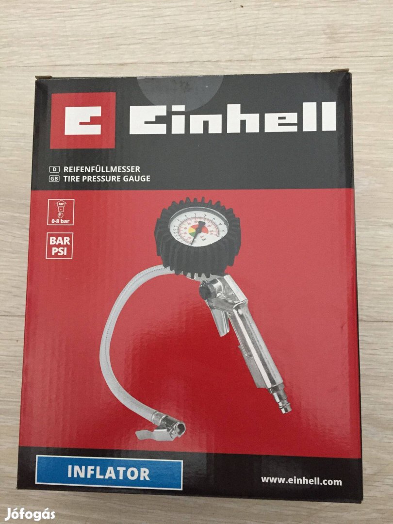 Einhell RFM 12 Tömlőnyomásmérő 0-10 bar (4137000)