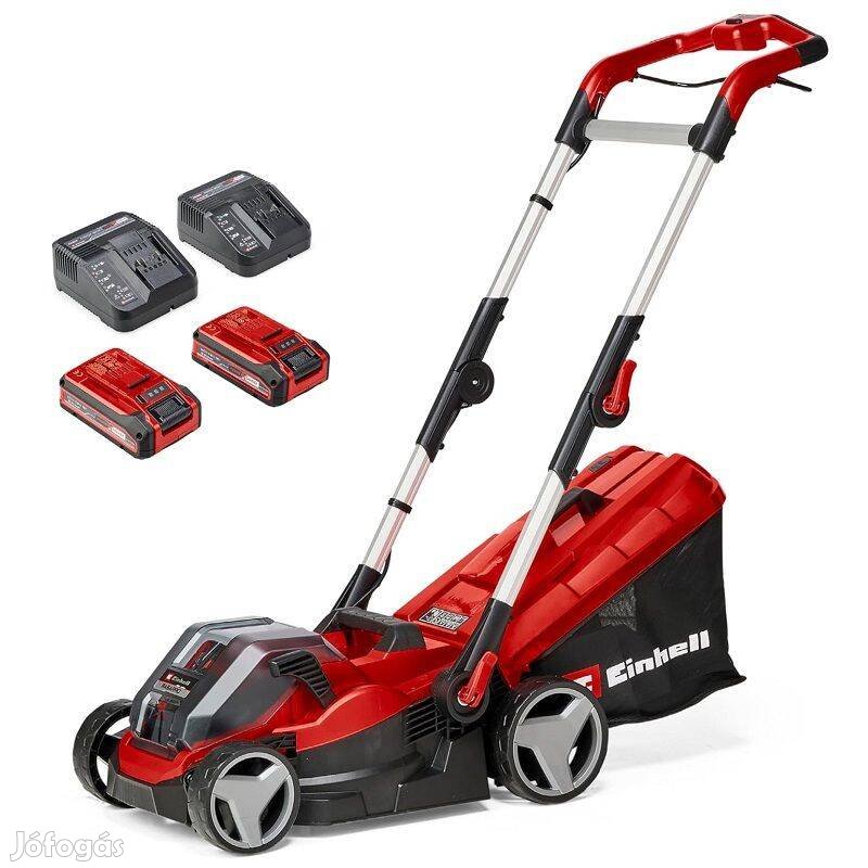 Einhell Rasparro 36/34 akkumulátoros fűnyíró, 34cm, 30lit, 25-65mm