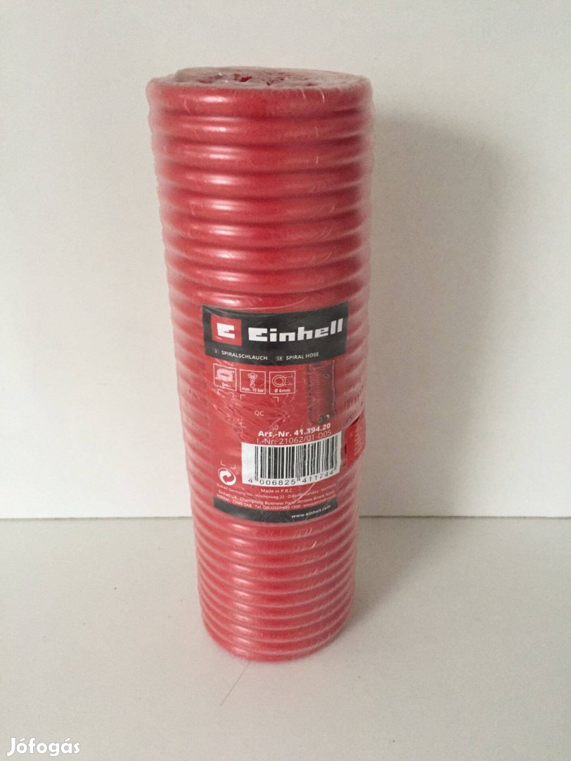 Einhell Spiráltömlő gyorscsatlakozókkal 8m-es (4139420)