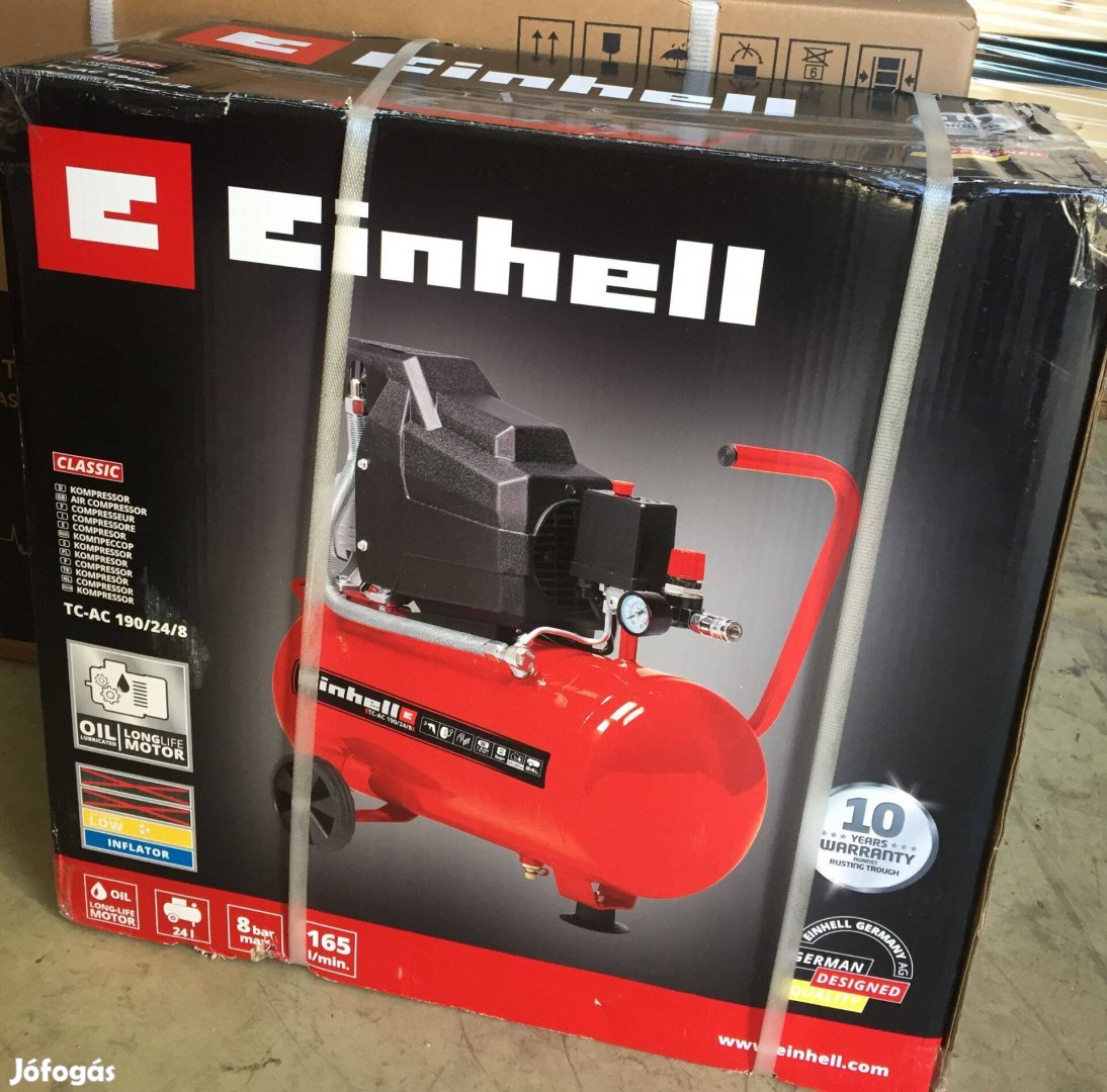 Einhell TC-AC 190/24/8 Kompresszor 1500W 24l 8bar (4007325)