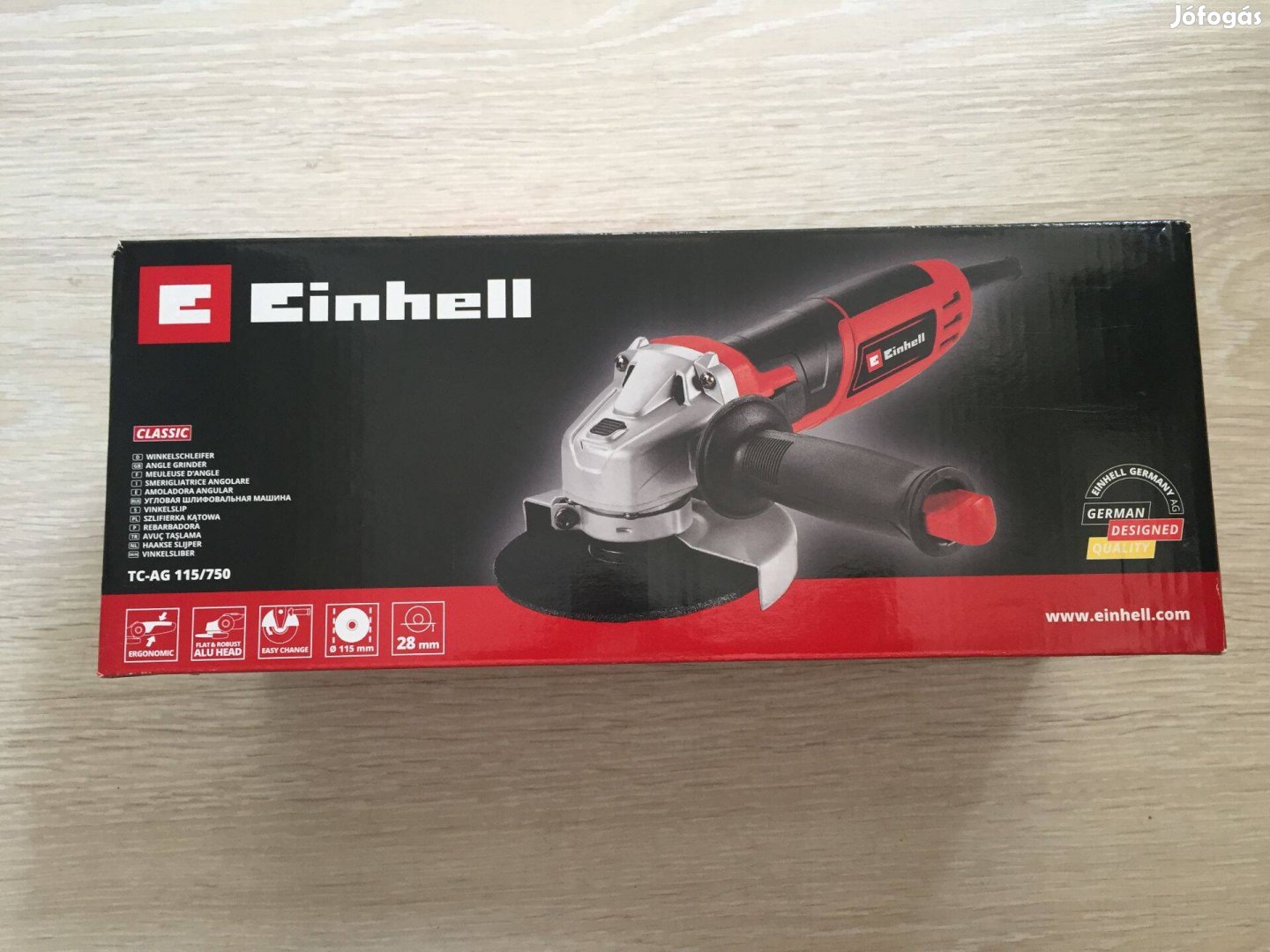 Einhell TC-AG 115/750 Sarokcsiszoló 115mm 750W (4430960)