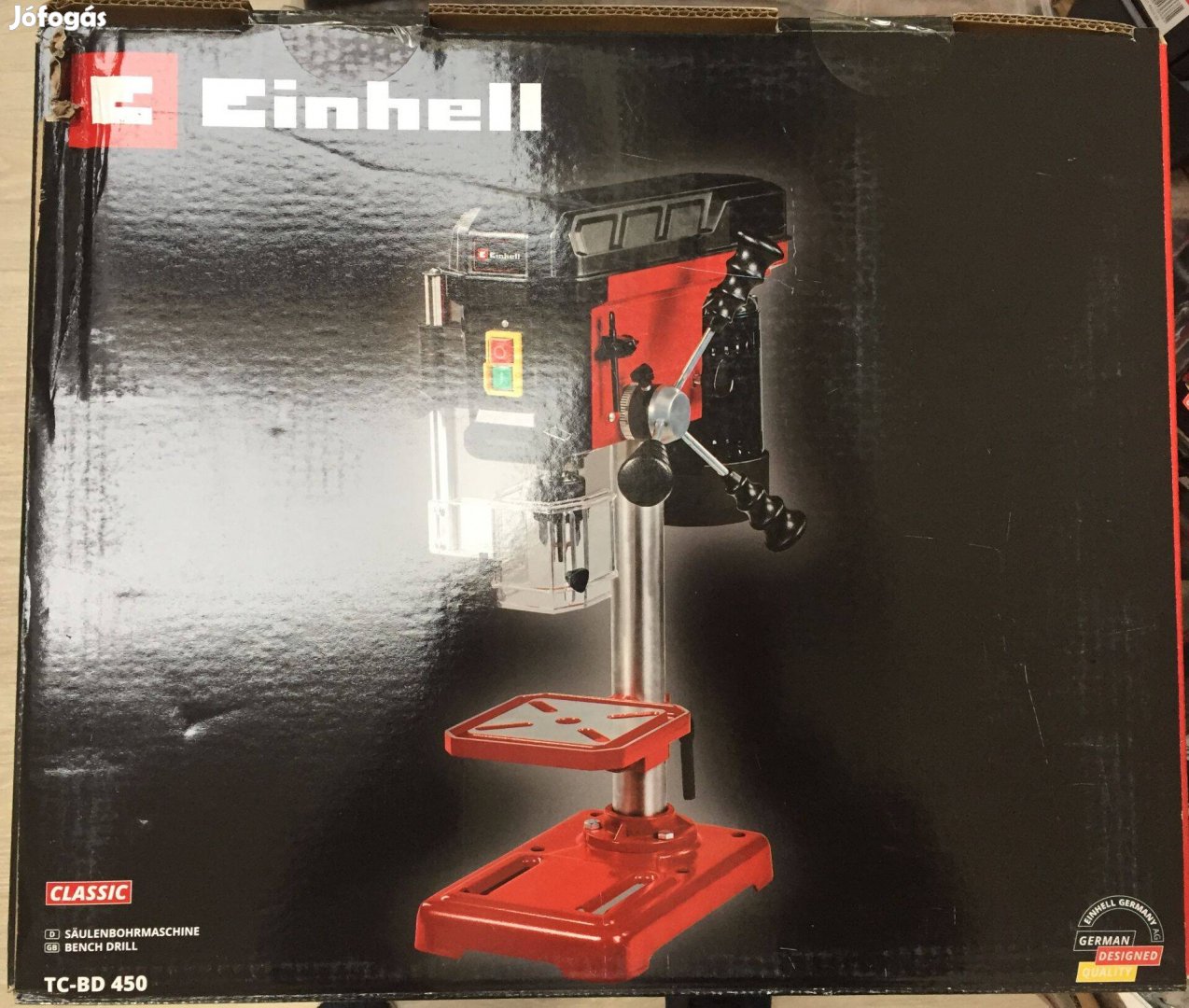 Einhell TC-BD 450 Állványos fúrógép, oszlopos fúrógép 450W (4520592)