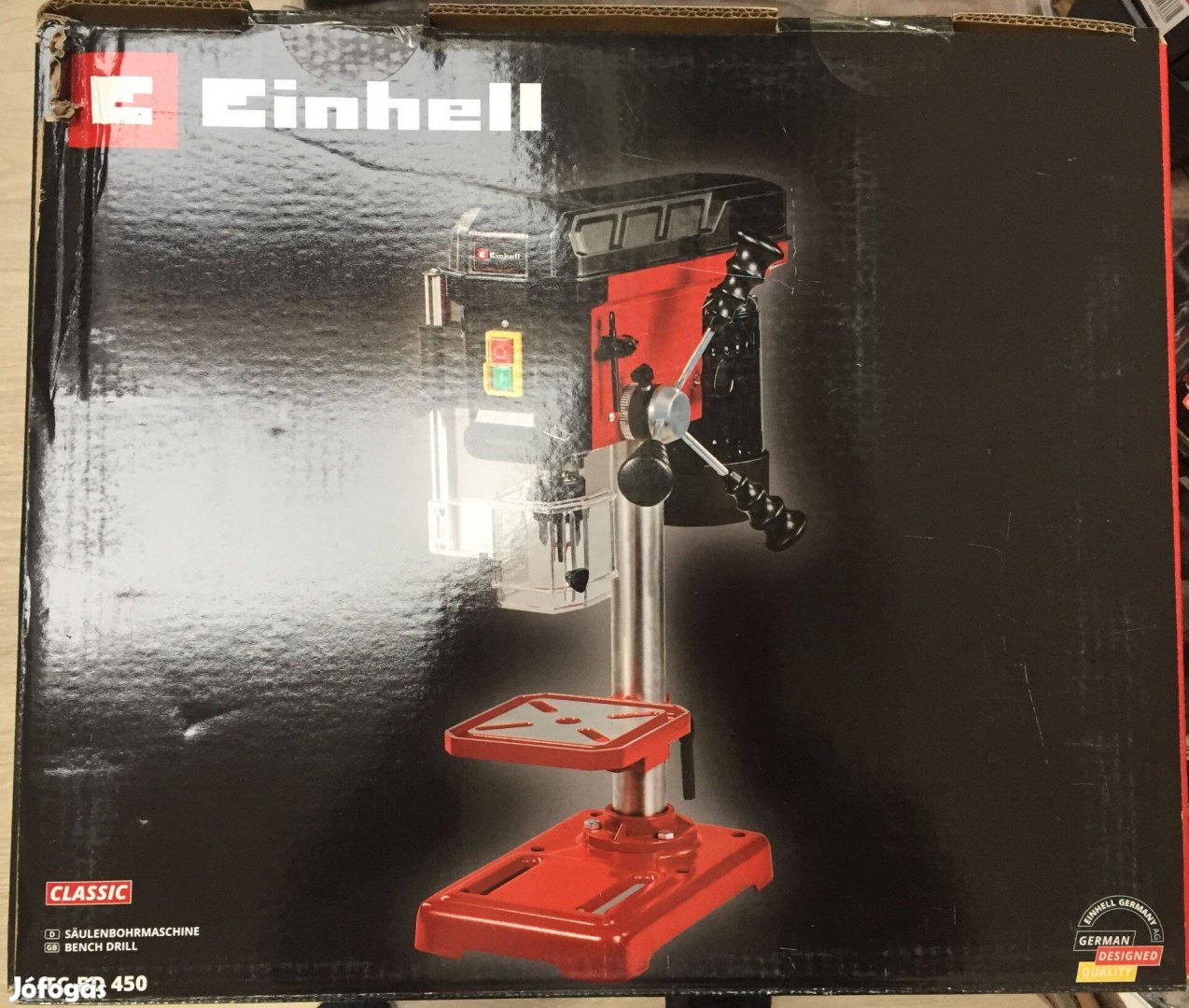 Einhell TC-BD 450 Állványos fúrógép, oszlopos fúrógép 450W (4520592)