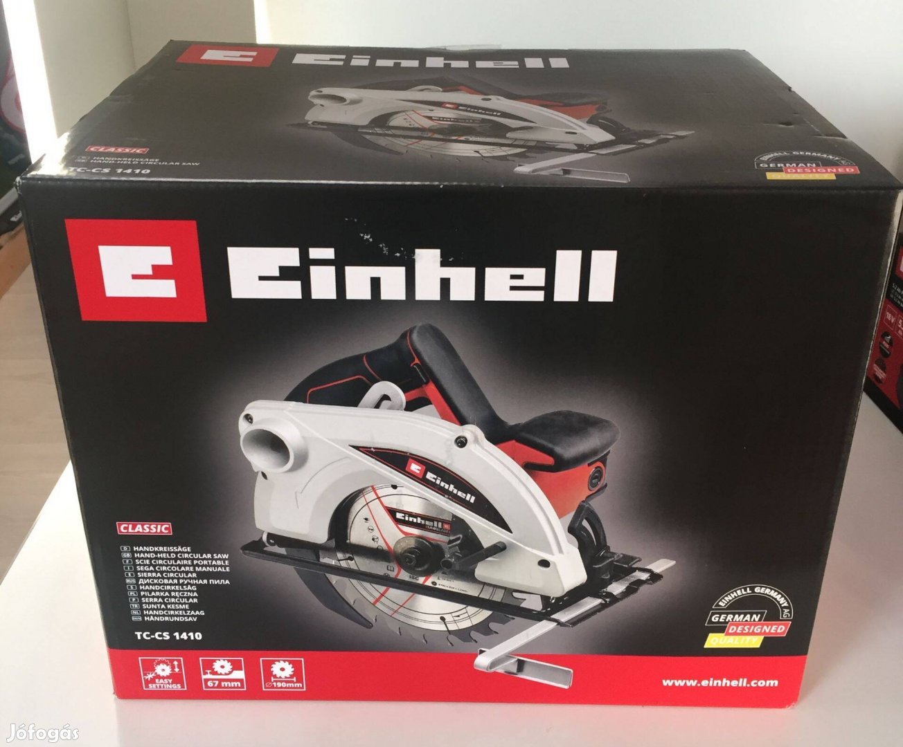 Einhell TC-CS 1410 Kézi körfűrész 1410W (4331050)