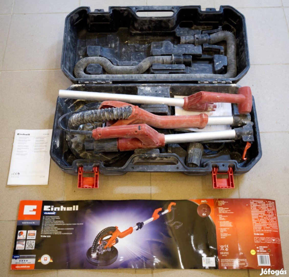 Einhell TC-DW 225 gipszkartoncsiszoló zsiráf