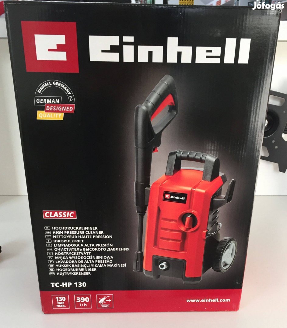 Einhell TC-HP 130 Magasnyomású mosó 1500W (4140750)