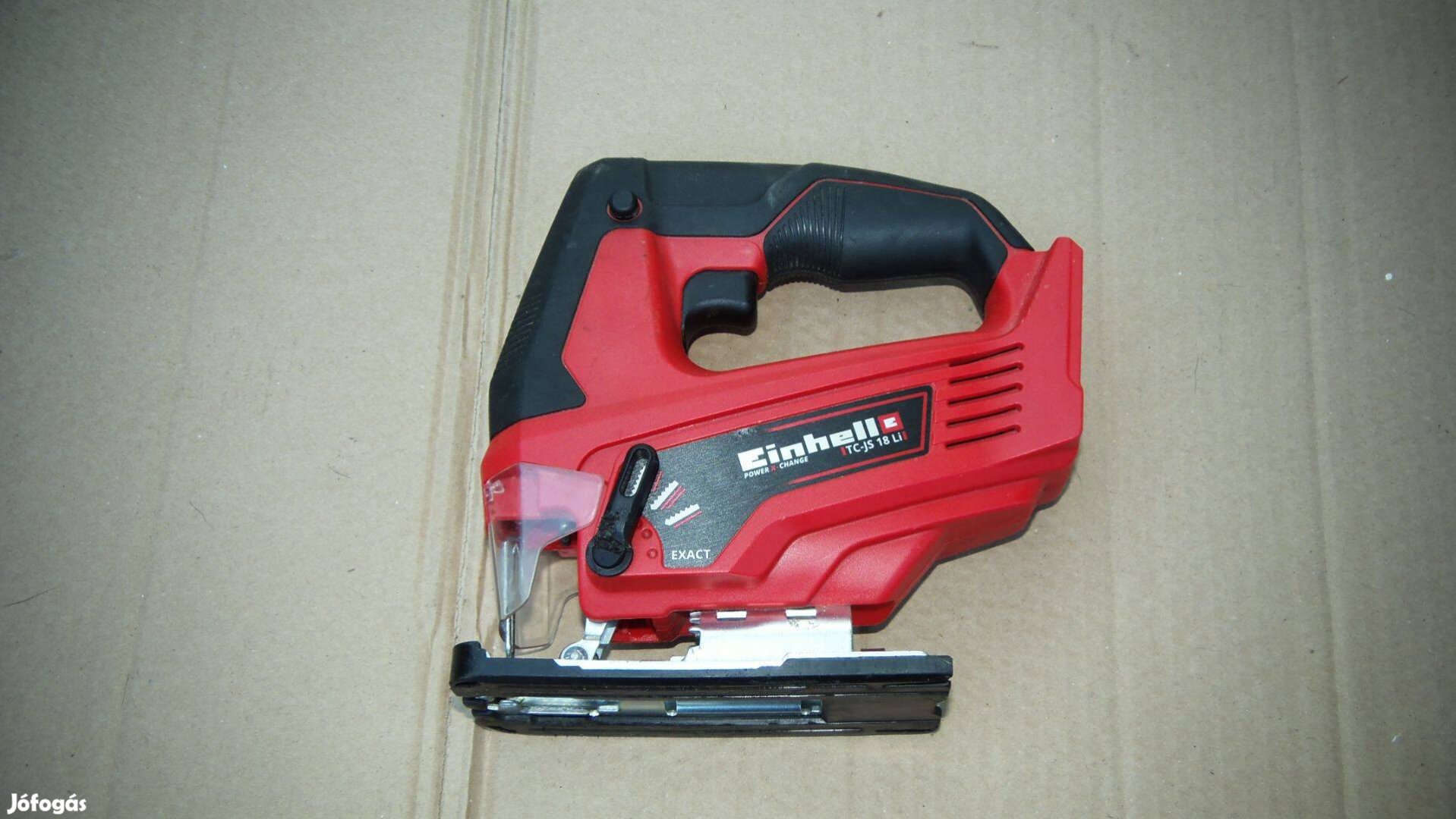 Einhell TC-JS 18 Expert akkus dekopírfűrész (Hiányos, Működő)