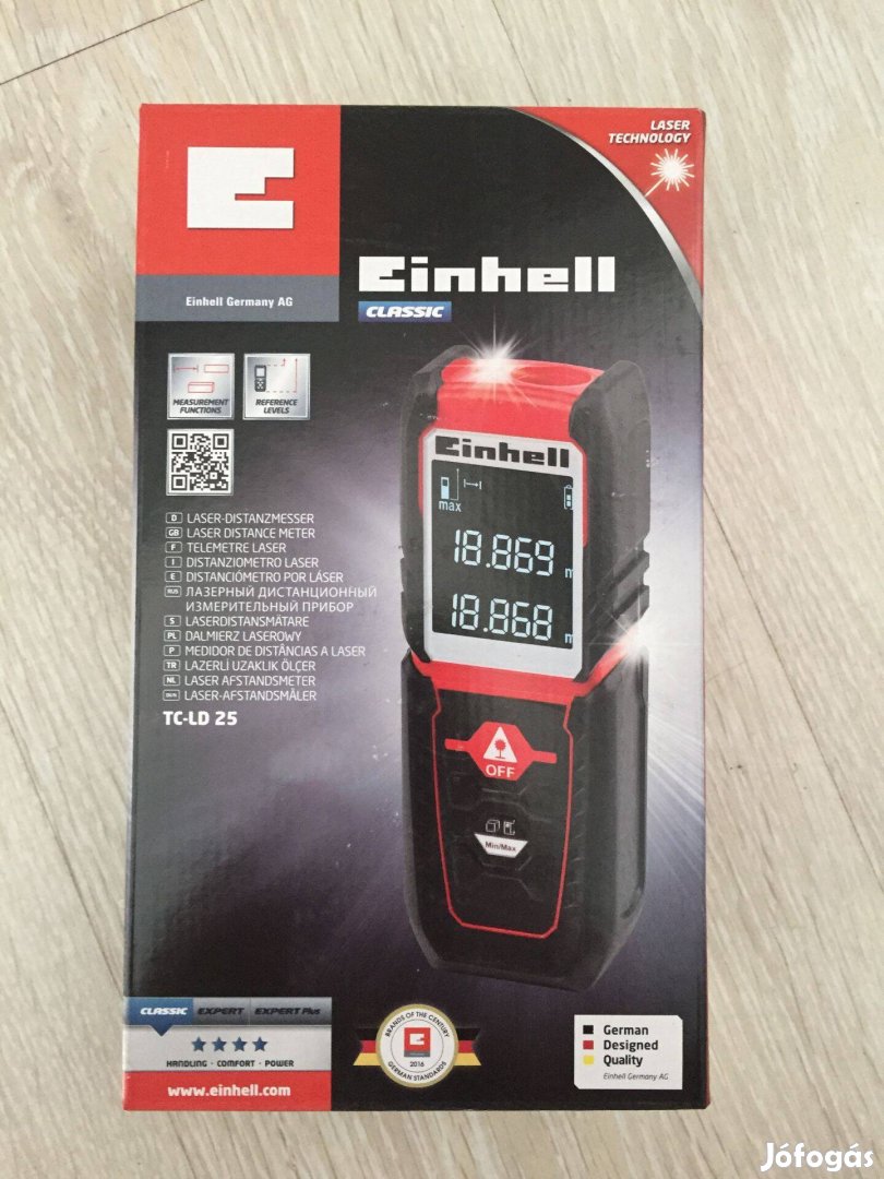 Einhell TC-LD 25 Lézeres távolságmérő 25m (2270075)