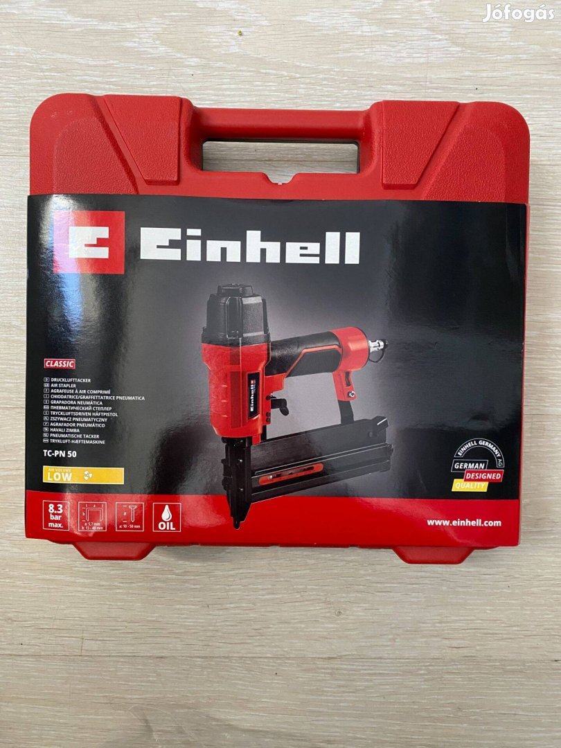 Einhell TC-PN 50 Sűrített levegős tűzőgép (pneumatikus) 8,3bar (413779