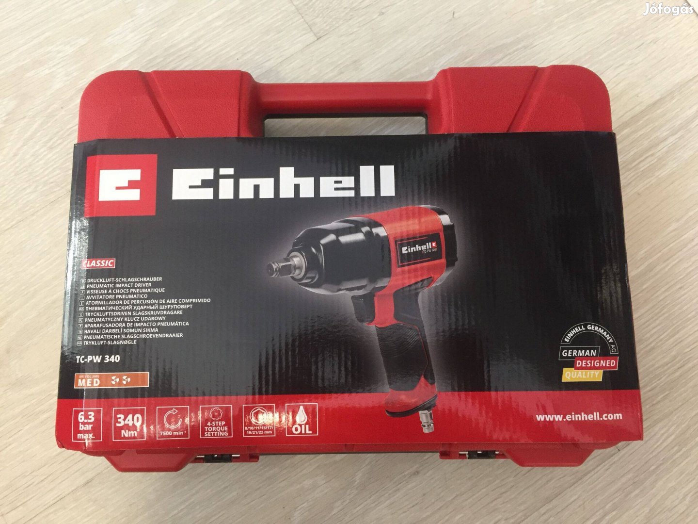 Einhell TC-PW 340 Légkulcs 1/2" 340NM (4138950)