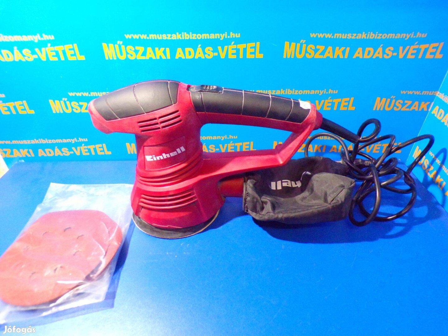 Einhell TC-RS 38 E Excenteres csiszoló jótállással m