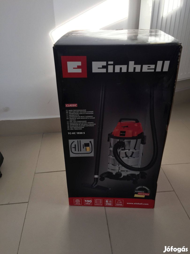 Einhell TC-VC 1930 S Száraz-nedves porszívó 1500W (2342188)