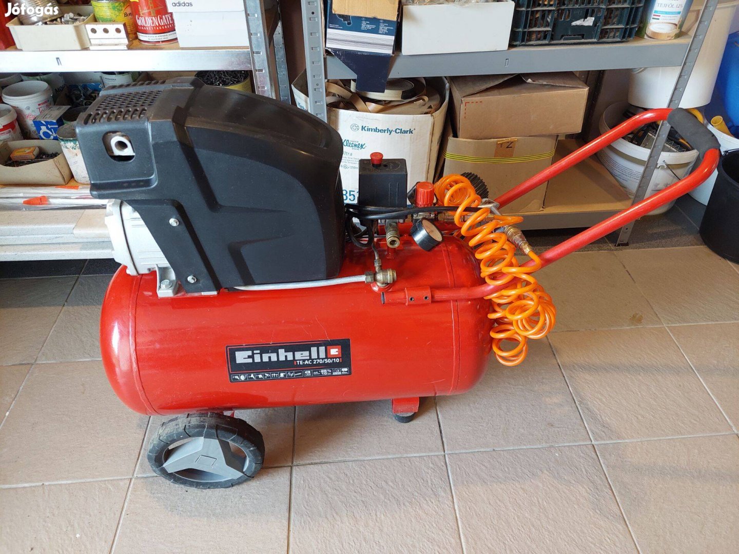 Einhell TE-AC 270/50/10 kompresszor, alig használt