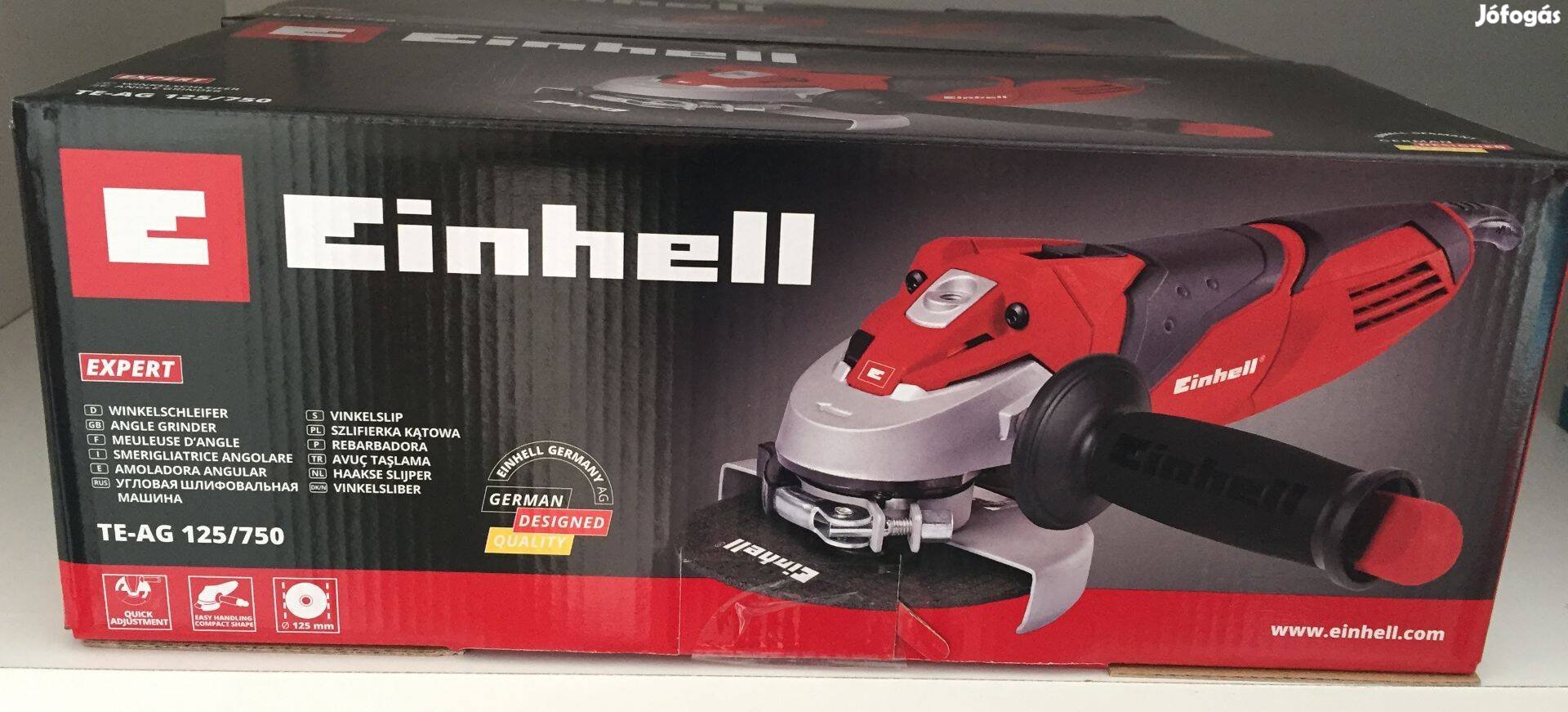 Einhell TE-AG 125/750 Sarokcsiszoló 125mm 750W (4430880)