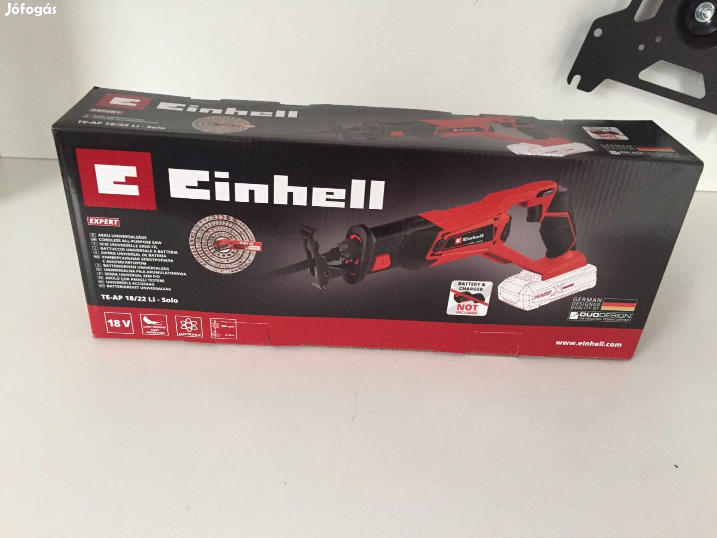 Einhell TE-AP 18/22 Li Solo Orrfűrész (Akku-töltő nélkül)