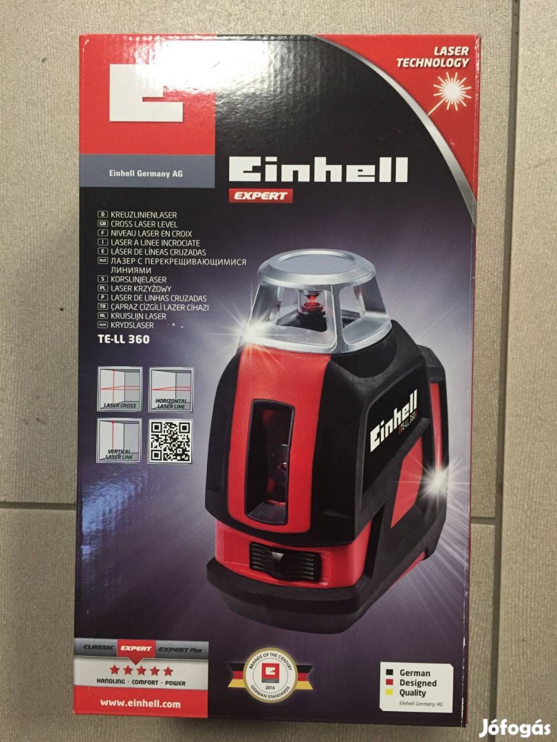 Einhell TE-LL 360 Keresztvonal-lézer 20m (2270110)